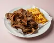 Doner Meat and Chips